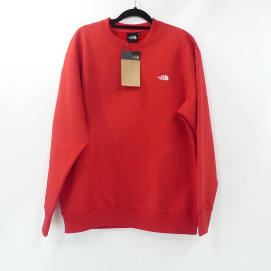 【中古】THE NORTH FACE | ザ・ノースフェイス Small Logo Heather SWEAT CREW スウェット NT62337 レッド サイズ:M