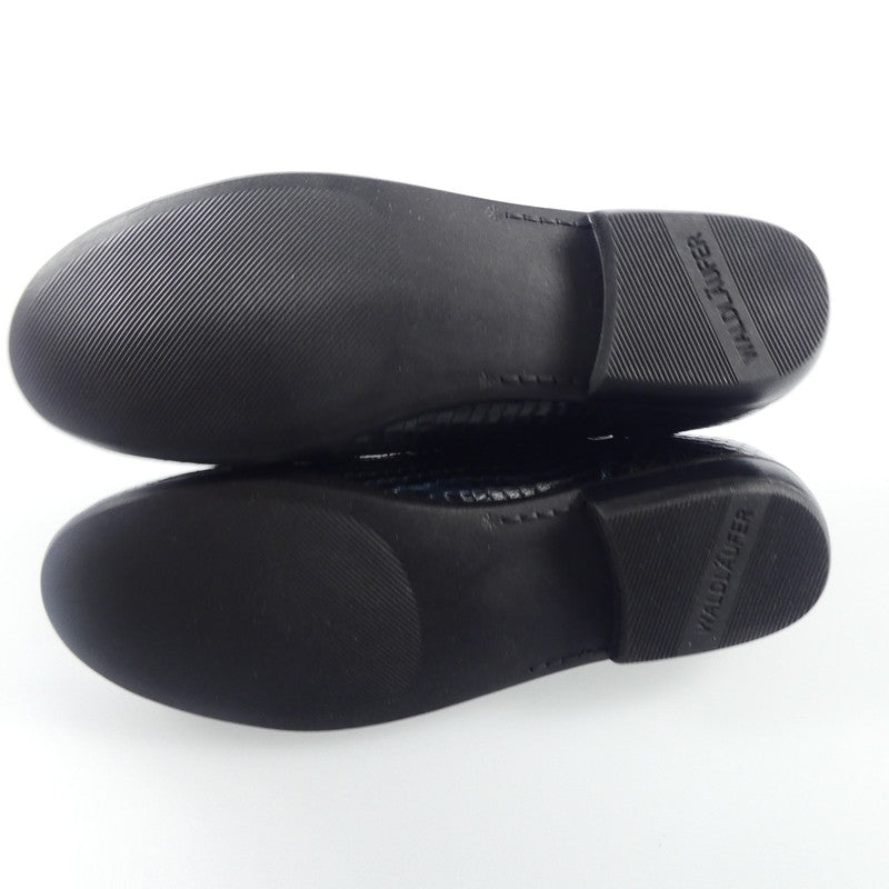 【中古】 TAGO SCHWARZ ローファー 437505 ネイビー 24cm