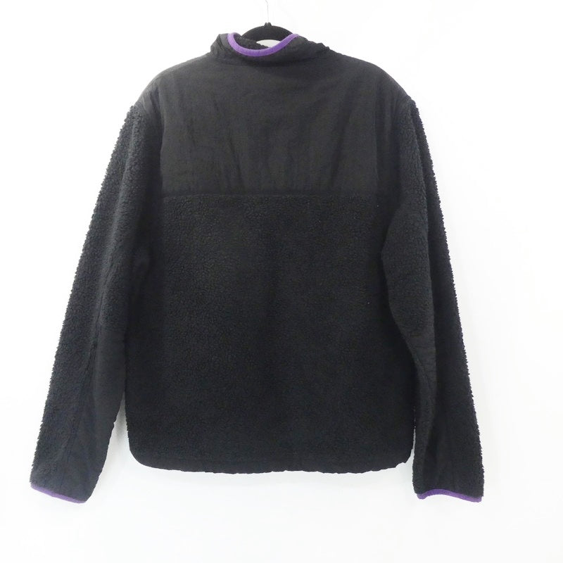 【中古】AMI | アミ Ami de Coeur Sherpa Zipped Jacket その他アウター HJK007.761 ブラック サイズ:M