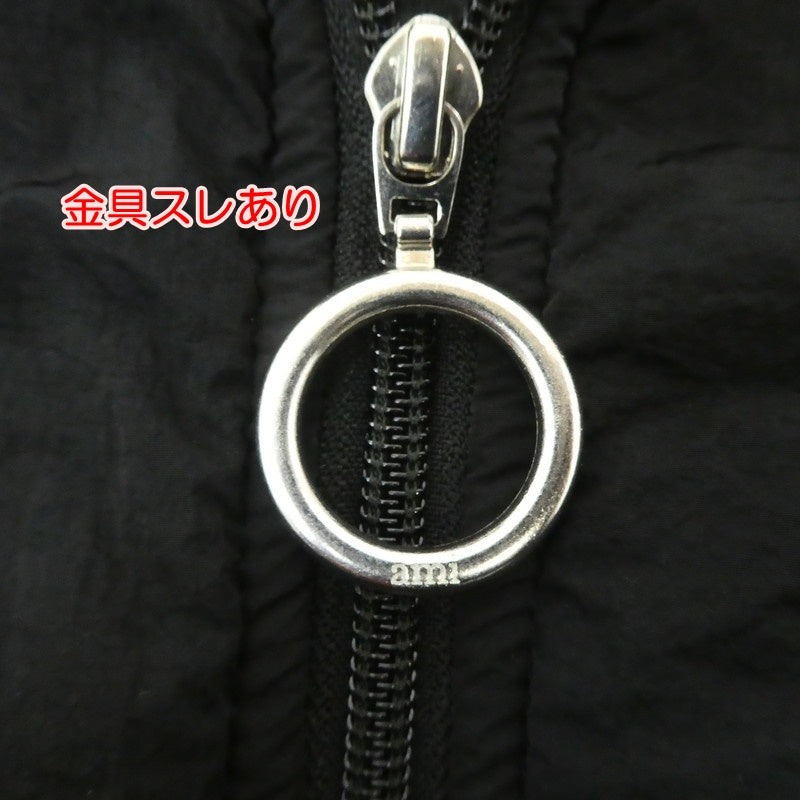 【中古】AMI | アミ Ami de Coeur Sherpa Zipped Jacket その他アウター HJK007.761 ブラック サイズ:M
