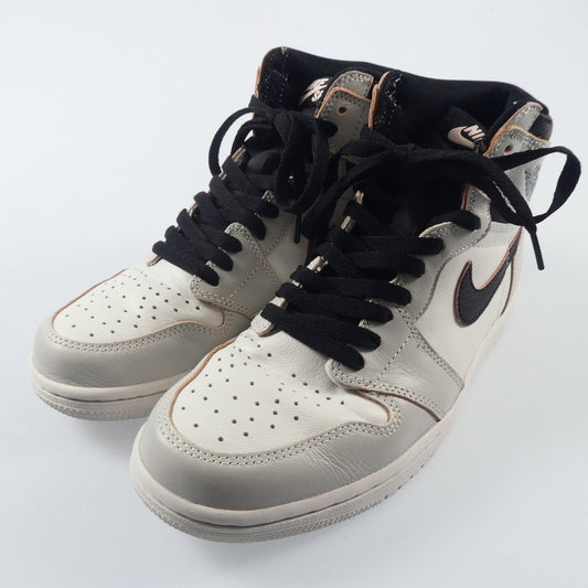 【中古】NIKE | ナイキ AIR JORDAN 1 RETRO HIGH OG DEFIANT NYC TO PARIS スニーカー CD6578-006 グレー 26.5cm