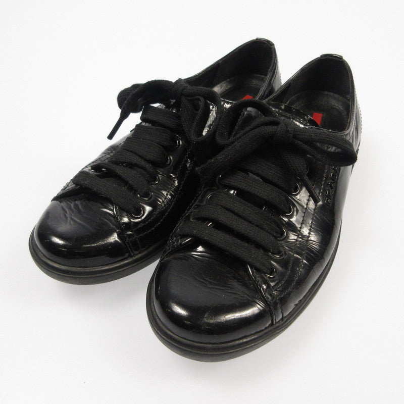 【中古】PRADA | プラダ スニーカー 3E 5534 ブラック 22.5cm