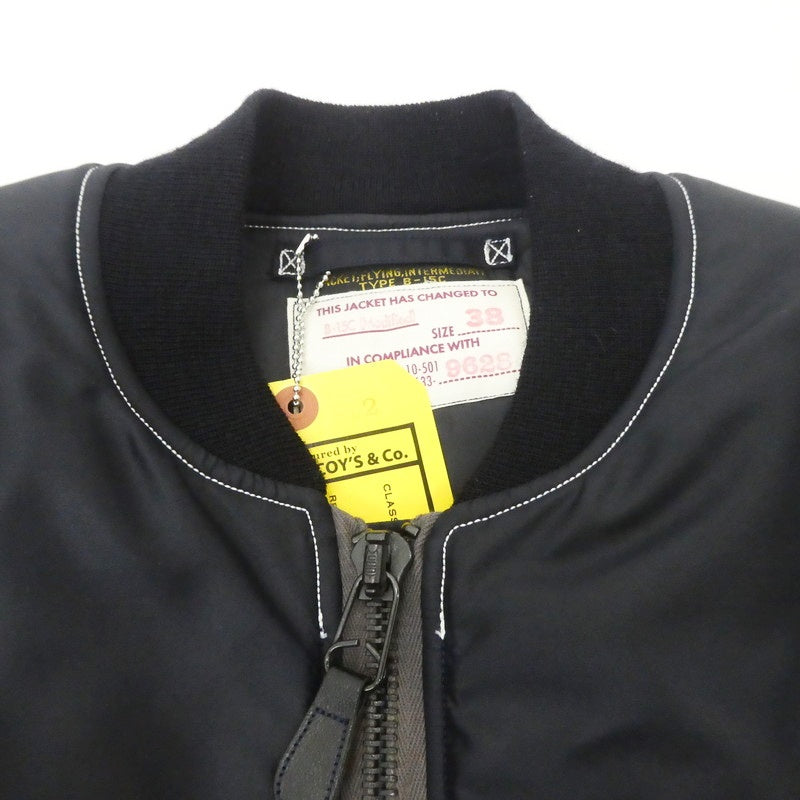 【中古】The REAL McCOY'S | ザリアルマッコイズ TYPE B-15C ミリタリージャケット MJ22105 ネイビー サイズ:38