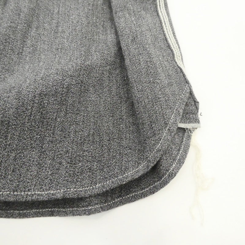 【中古】SAMURAI JEANS | サムライジーンズ 撚り杢セルビッチシャンブレーシャツ 長袖シャツ SJCBS23 グレー サイズ:L