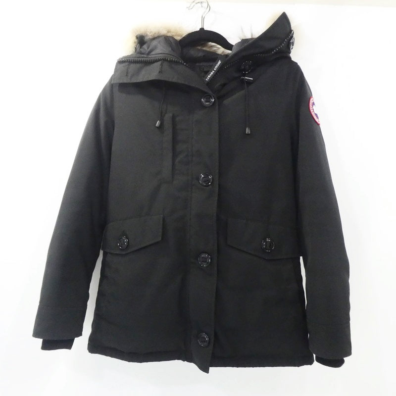 【中古】CANADA GOOSE | カナダグース CHARLOTTE PARKA ダウンジャケット 2300JL ブラック サイズ:M