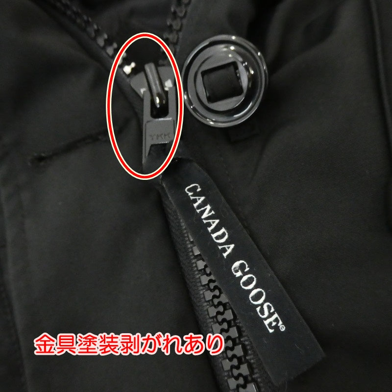 【中古】CANADA GOOSE | カナダグース CHARLOTTE PARKA ダウンジャケット 2300JL ブラック サイズ:M