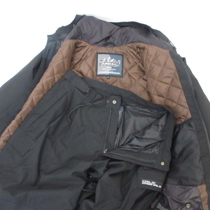 【中古】 DEEP FOREST JAKET/DEEP FOREST PANTS セットアップ VICAM24jk/VICAM24pt ブラック サイズ:M