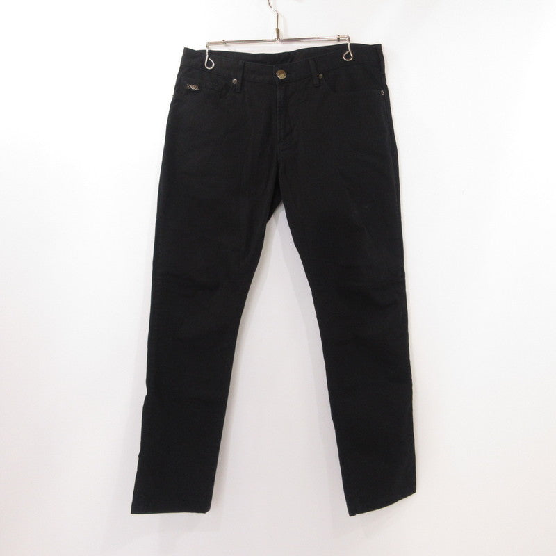 【中古】Emporio Armani | エンポリオ・アルマーニ J06コンフォートストレッチギャバジン パンツ 8N1J06 1GN0Z ブラック サイズ:31