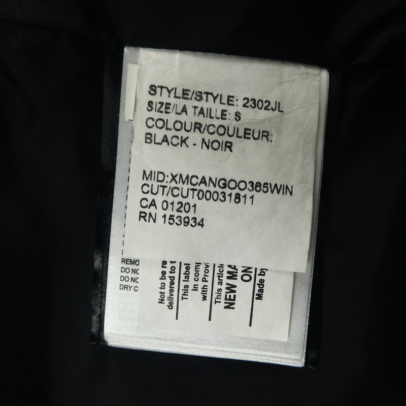 【中古】CANADA GOOSE | カナダグース MACKENZIE PARKA ダウンジャケット 2302JL サザビーリーグ国内正規品 ブラック サイズ:S