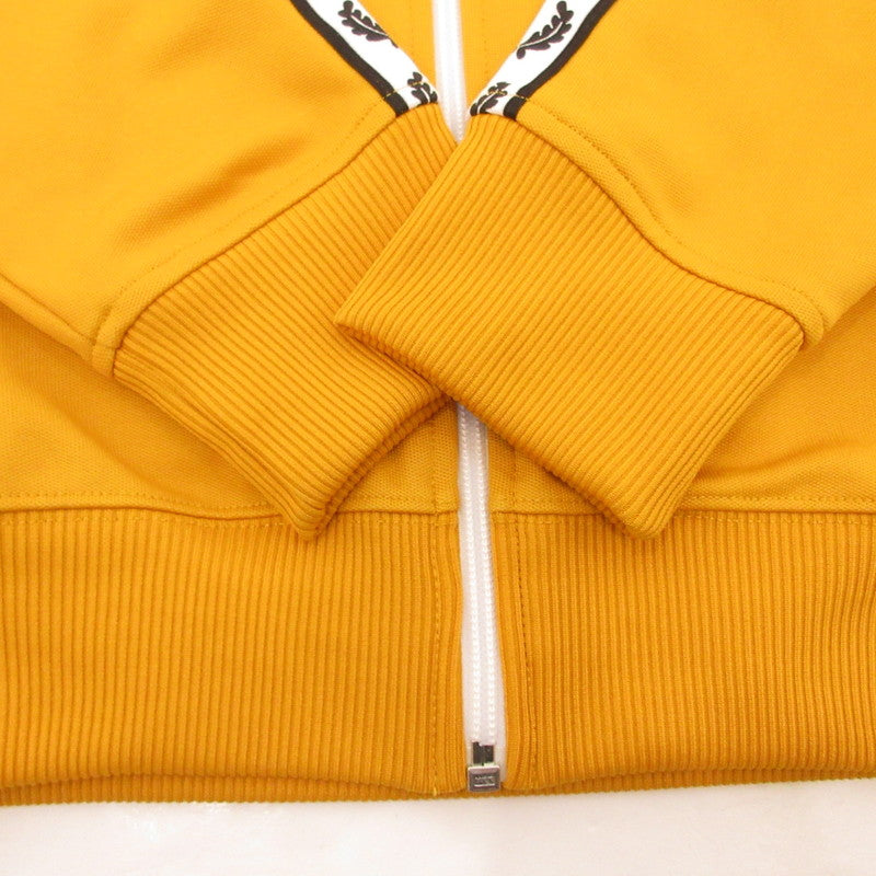【中古】FRED PERRY | フレッドペリー LAUREL WREATH TAPED TRACK JACKET ジャージ J6231 イエロー サイズ:S