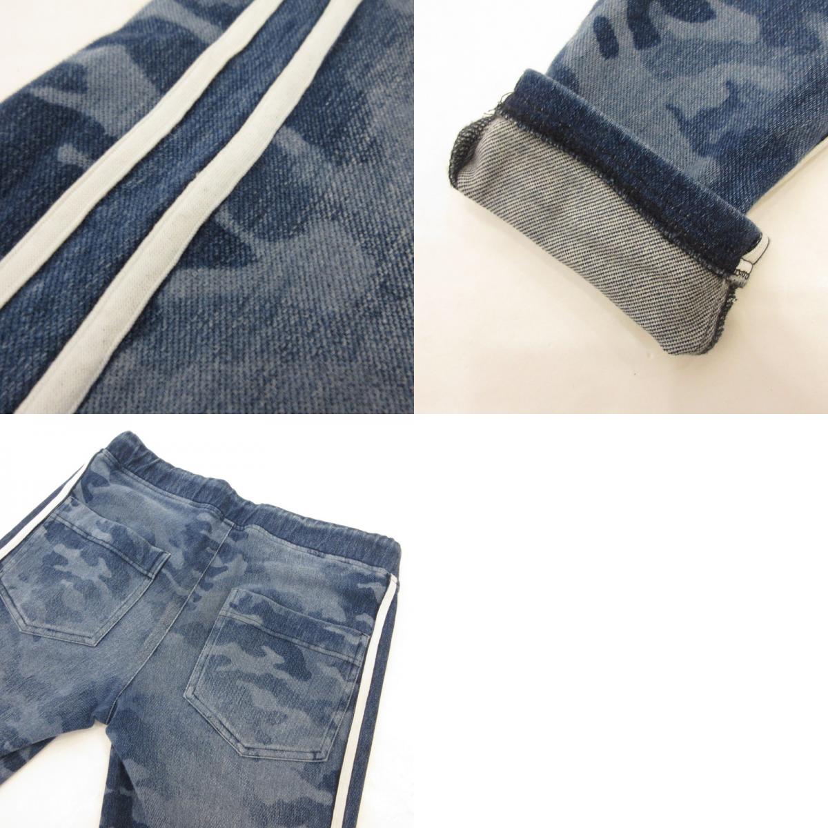 【中古】RESOUND CLOTHING | リサウンドクロージング DENIM JERSEY LINE PT DIND パンツ RC20-ST-008D ブルー サイズ:1【姫路東店】