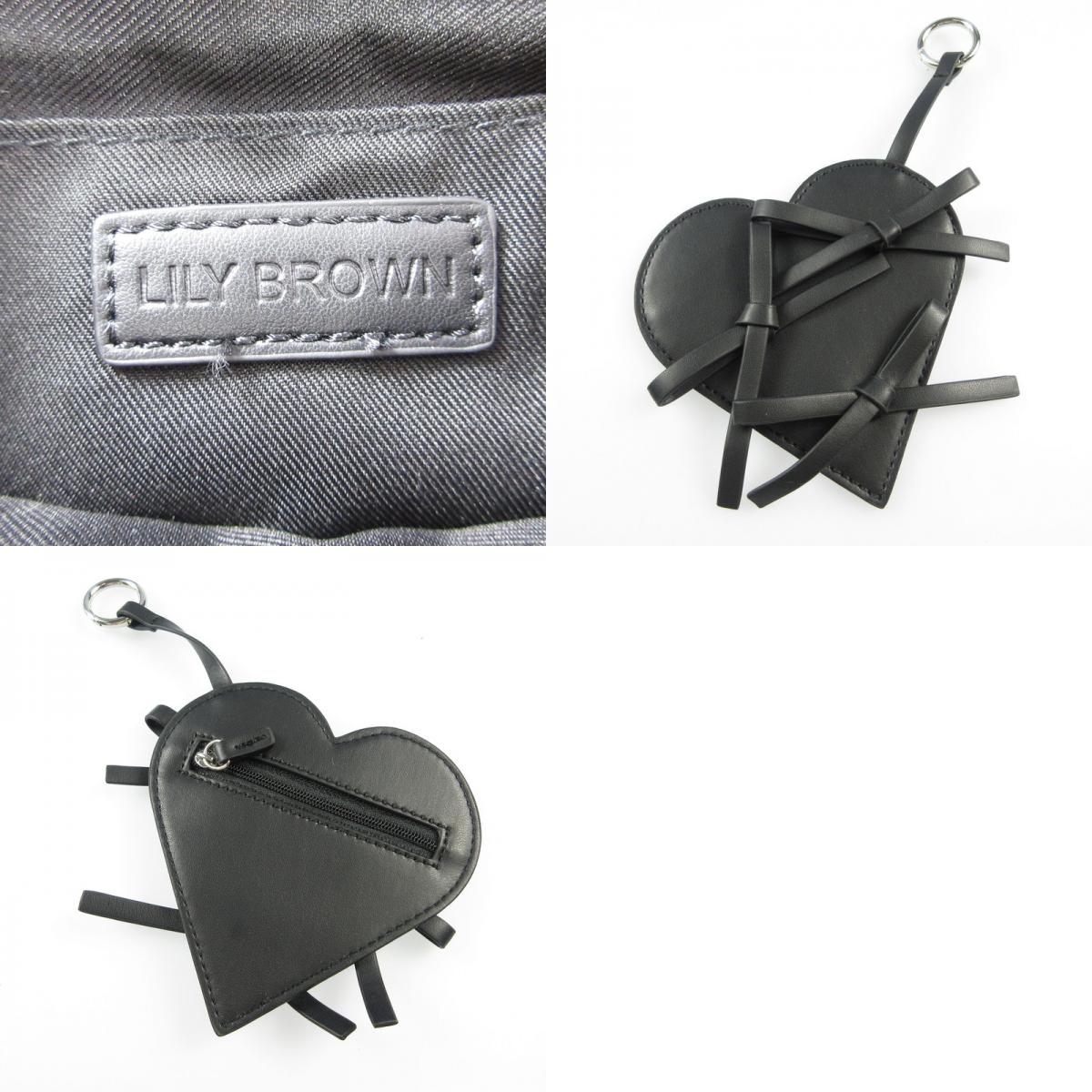 【中古】Lily Brown | リリーブラウン ミニリボンバック ハンドバッグ LWGB241324 -