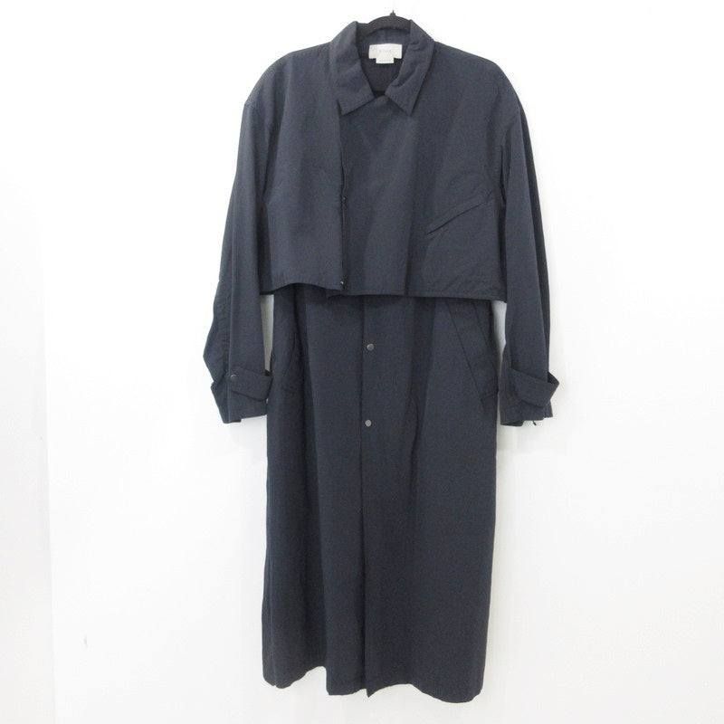 【中古】YOKE | ヨーク DETACHABLE DUSTER COAT その他アウター YK20SS0090C ネイビー サイズ:M