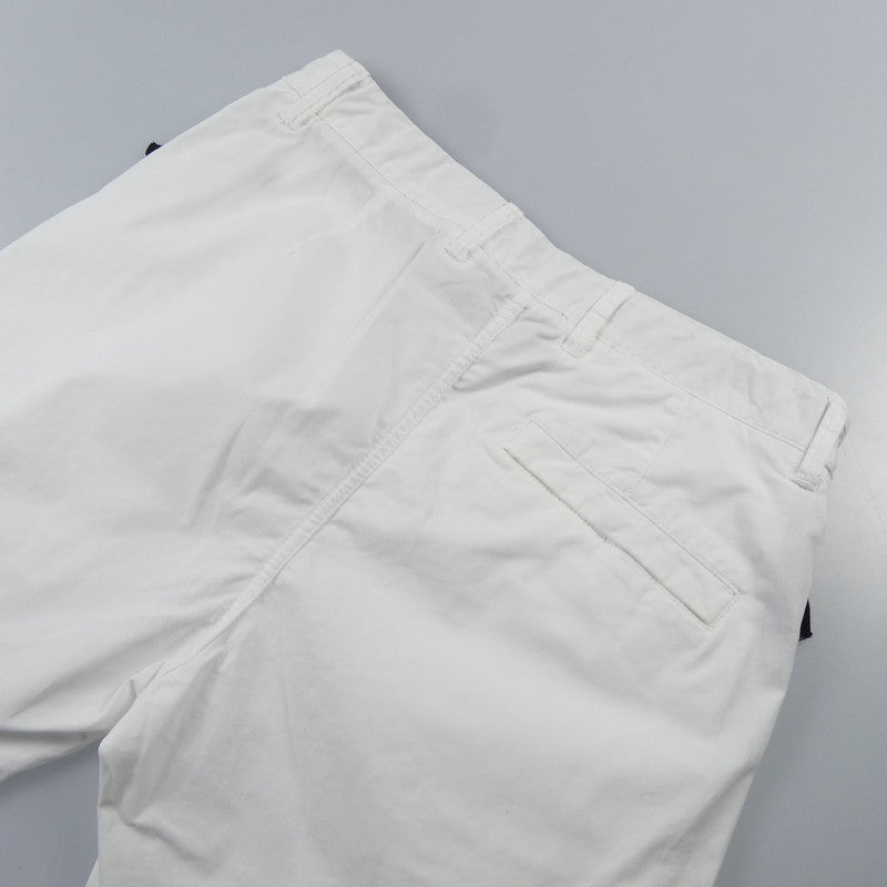 【中古】STONE ISLAND | ストーンアイランド カーゴパンツ 801530410 サイズ:W:29 2024S/S 国内正規品 ホワイト