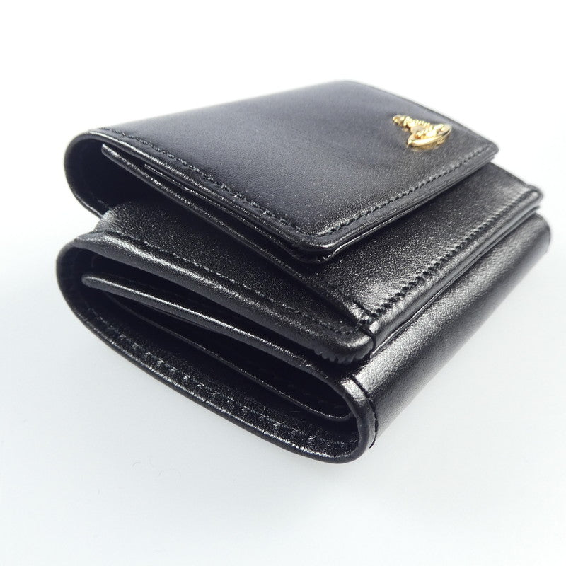 【中古】Vivienne Westwood | ヴィヴィアンウエストウッド VINTAGE WATER ORB 三つ折り財布 3318M1J ブラック