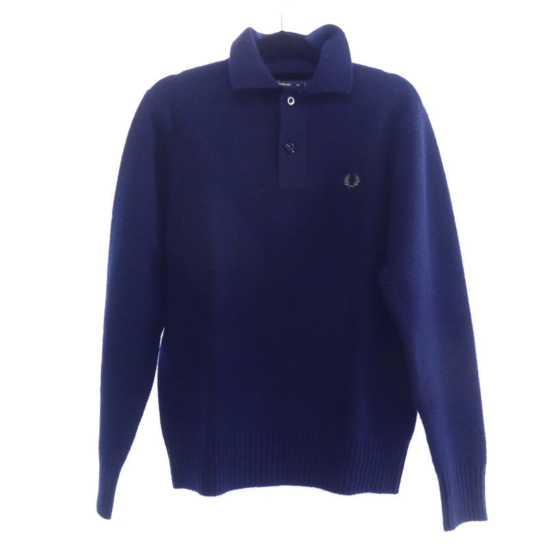 【中古】FRED PERRY | フレッドペリー ポロシャツ F3179 ネイビー サイズ:XS