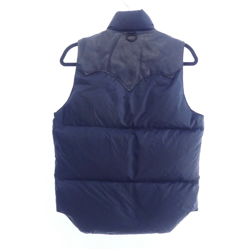 【中古】Rocky Mountain FeatherBed | ロッキーマウンテンフェザーベッド ダウンベスト 290-172-01 ネイビー サイズ:36