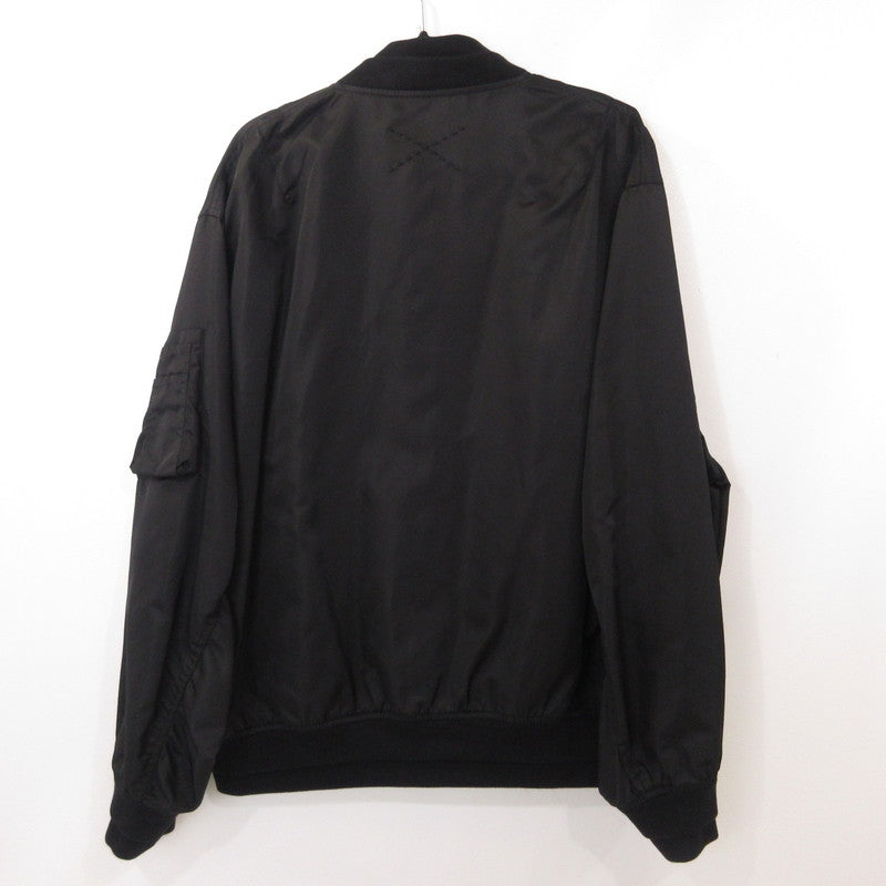 【中古】SUPER THANKS | スーパーサンクス MA-1 TYPE BIC JACKET ミリタリージャケット ST223JK003 ブラック サイズ:M