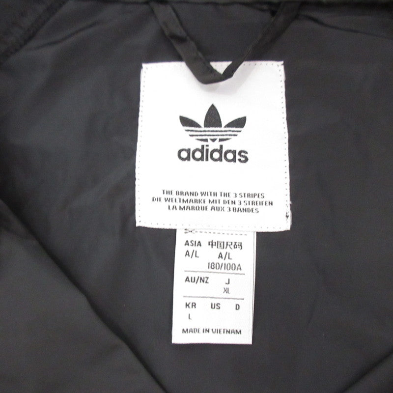 【中古】adidas Originals | アディダスオリジナルス CLASSICS WINDBREAKER ナイロンジャケット HS2066 ブラック サイズ:L