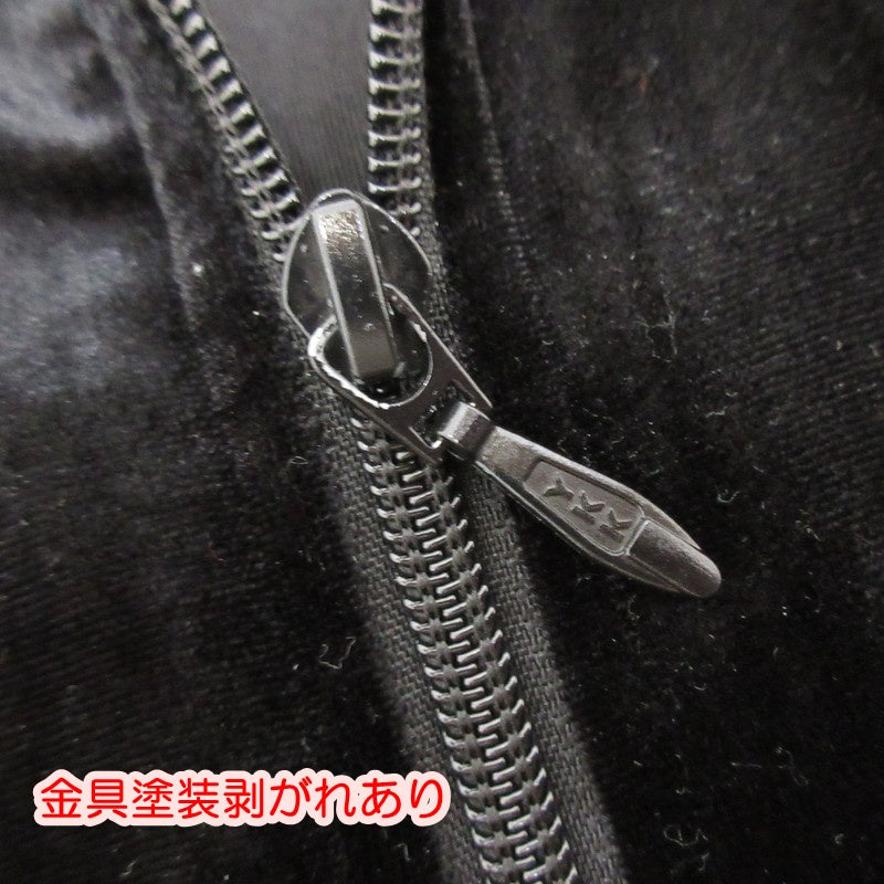 【中古】UNIVERSAL STYLE WEAR | ユニバーサルスタイルウェア ベロアトラックJKT ジャージ 643400 ブラック サイズ:L