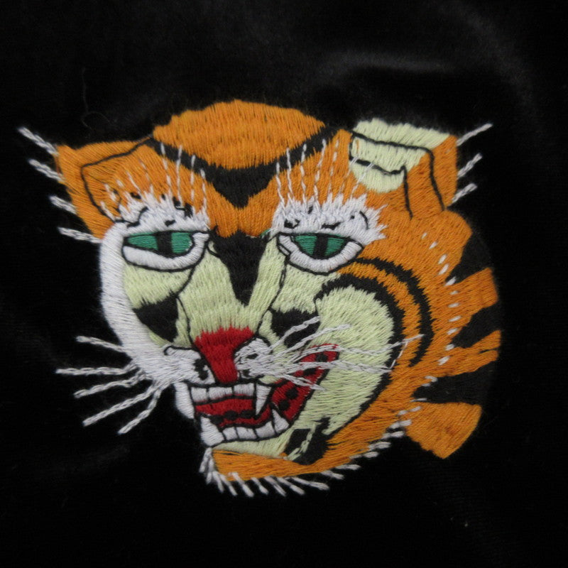 【中古】UNIVERSAL STYLE WEAR | ユニバーサルスタイルウェア ベロアトラックJKT ジャージ 643400 ブラック サイズ:L