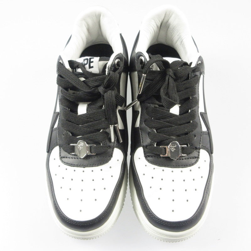 【中古】A BATHING APE | アベイシングエイプ BAPE STA OS スニーカー 1K30191306 ブラック 26cm