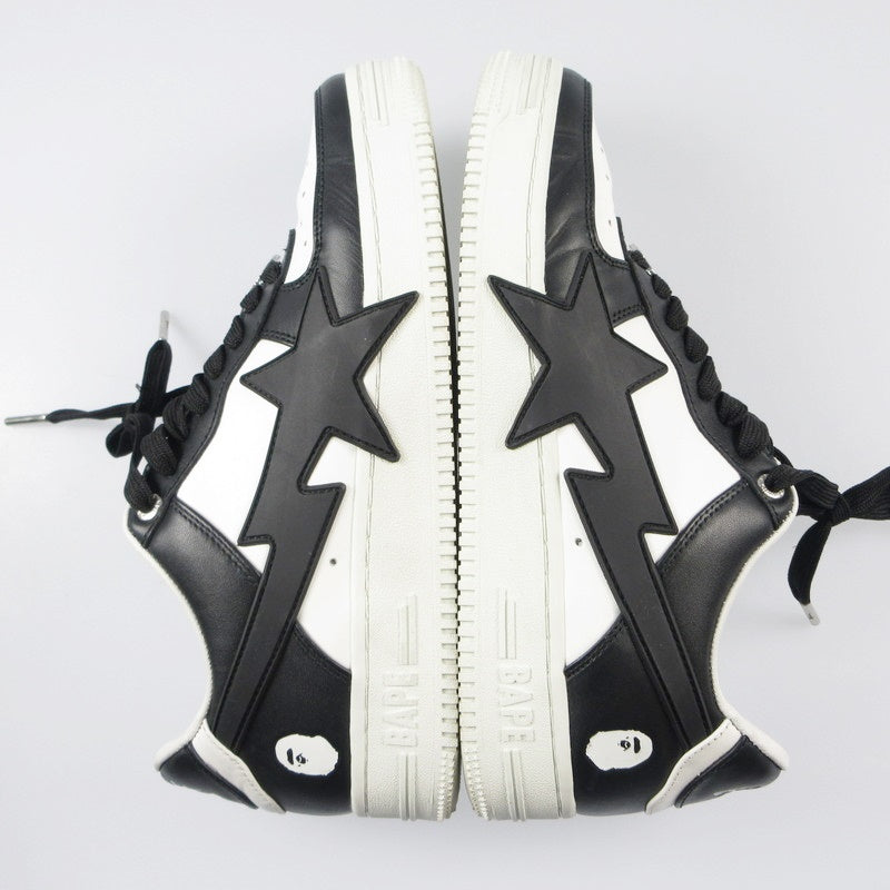 【中古】A BATHING APE | アベイシングエイプ BAPE STA OS スニーカー 1K30191306 ブラック 26cm