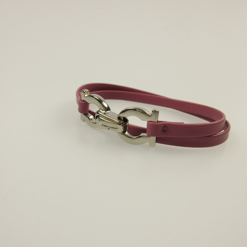【中古】Salvatore Ferragamo | サルヴァトーレフェラガモ ガンチーニチョーカー ブレスレット ピンク