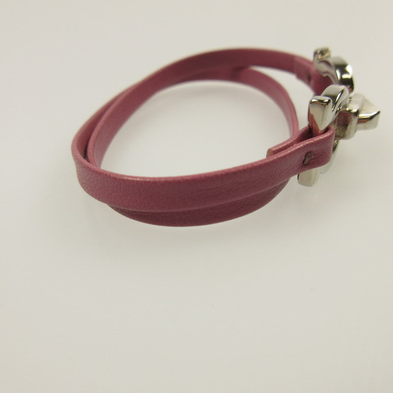 【中古】Salvatore Ferragamo | サルヴァトーレフェラガモ ガンチーニチョーカー ブレスレット ピンク