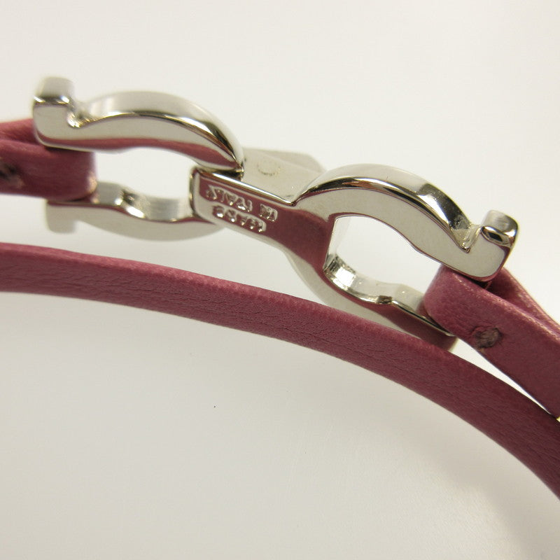 【中古】Salvatore Ferragamo | サルヴァトーレフェラガモ ガンチーニチョーカー ブレスレット ピンク