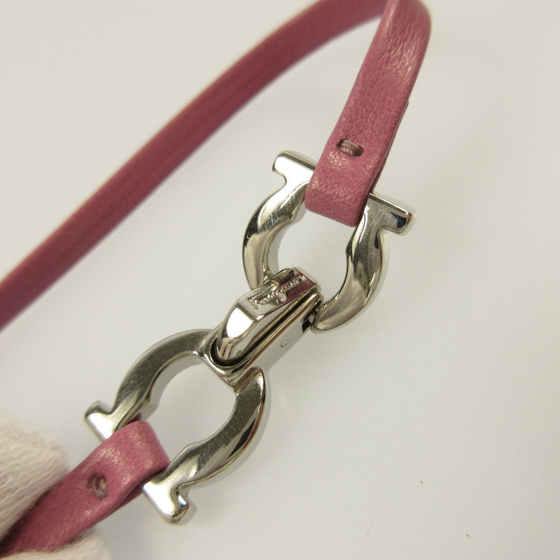 【中古】Salvatore Ferragamo | サルヴァトーレフェラガモ ガンチーニチョーカー ブレスレット ピンク