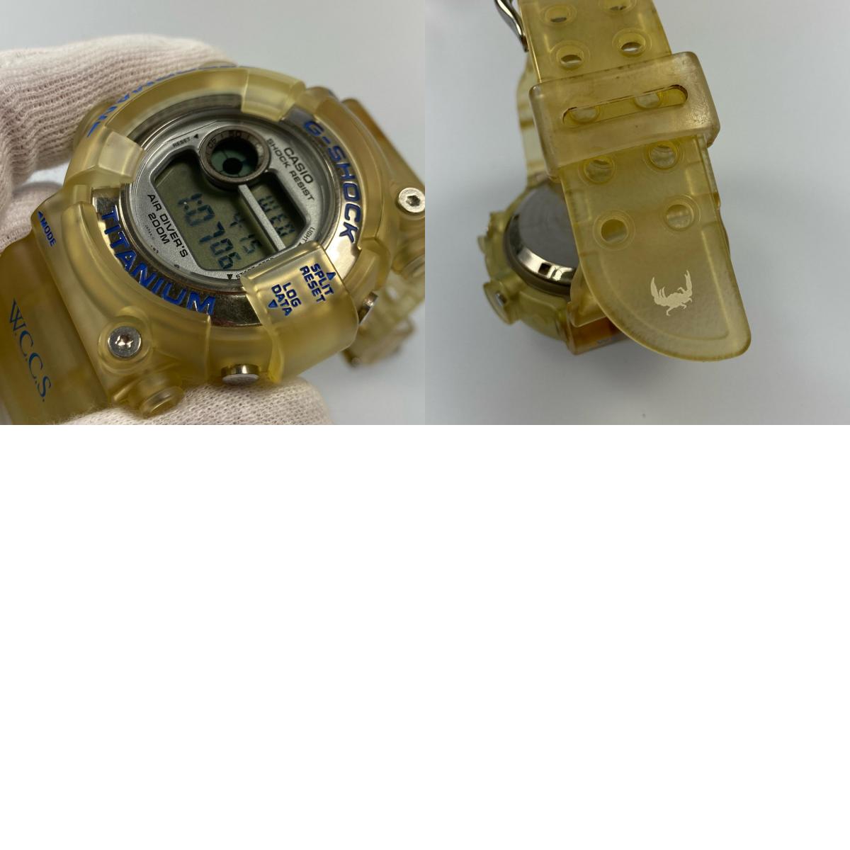 G-SHOCK | ジーショック FROGMAN WCCS 腕時計 DW-8201WC-2T イエロー