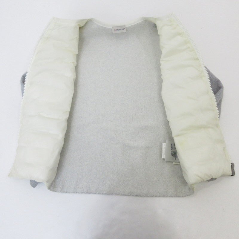 【中古】MONCLER | モンクレール MAGLIA CARDIGAN ダウンジャケット B20938495800 ホワイト