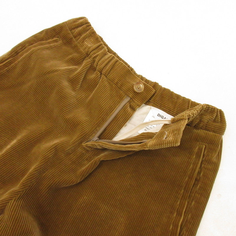 【中古】DIGAWEL | ディガウェル ワイドコーデュロイパンツ パンツ ブラウン