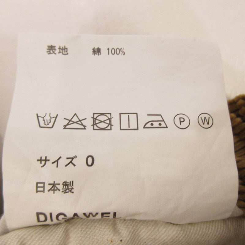 【中古】DIGAWEL | ディガウェル ワイドコーデュロイパンツ パンツ ブラウン