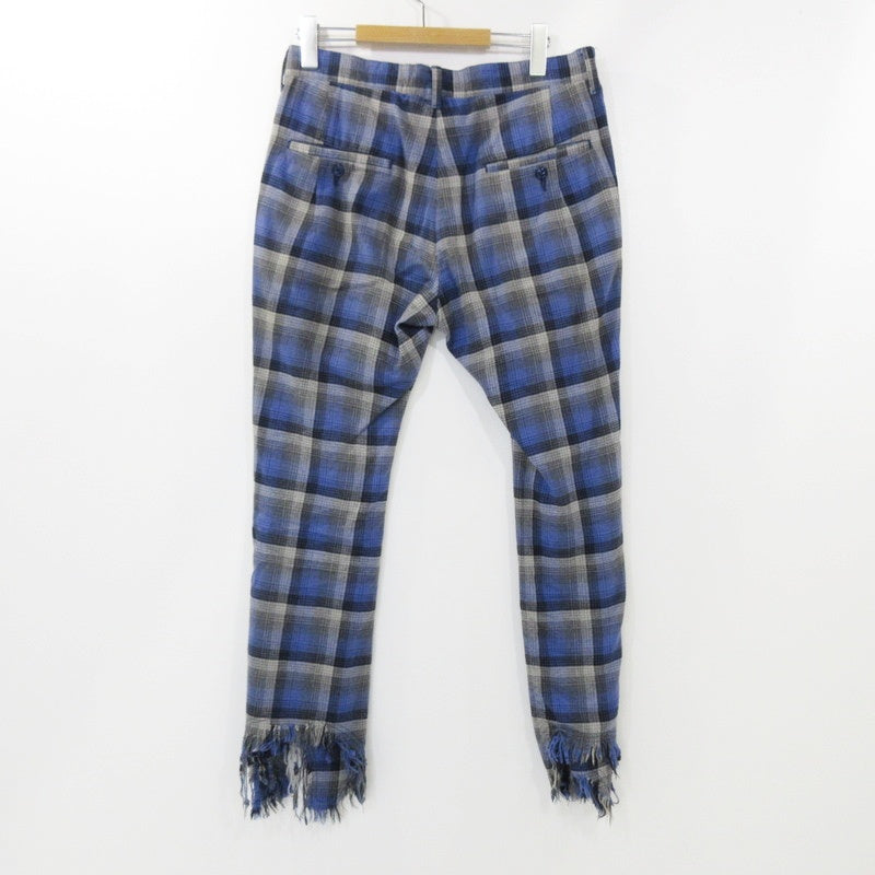 【中古】FACETASM | ファセッタズム FRINGE PANTS パンツ CHG-PT-M07 ブルー サイズ:3