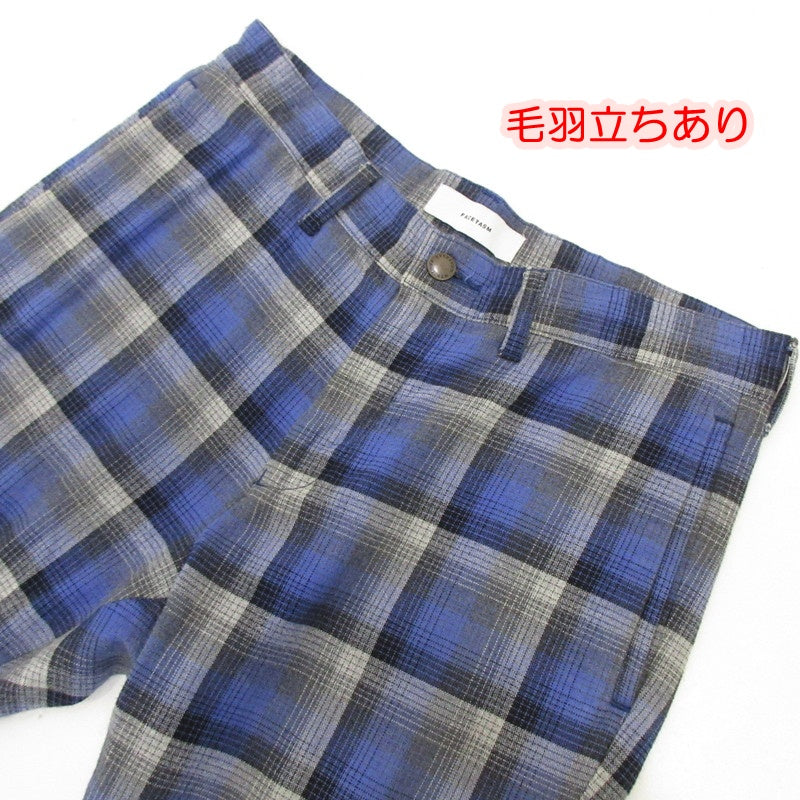 【中古】FACETASM | ファセッタズム FRINGE PANTS パンツ CHG-PT-M07 ブルー サイズ:3