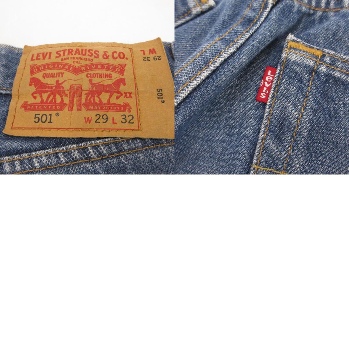 【中古】Levi's | リーバイス デニムパンツ 00501-0000 ブルー サイズ:29