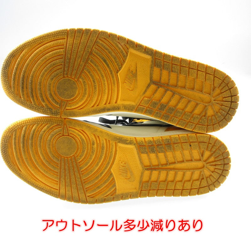 【中古】NIKE | ナイキ Air Jordan 1 Retro High OG 'Taxi' スニーカー 555088-711 イエロー 29cm