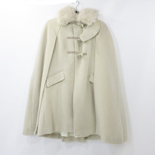 【中古】eimy istoire | エイミーイストワール ダッフルマントコート ダッフルコート 1123500150-0 2023A/W ベージュ