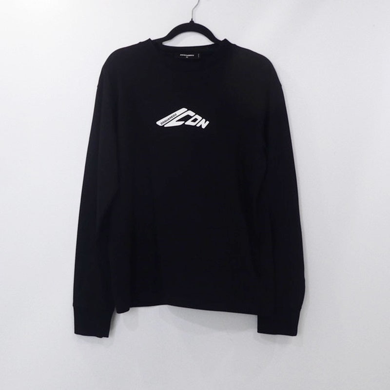 【中古】DSQUARED2 | ディースクエアード ICON NEW GENERATION 長袖Tシャツ S79GC0099 ブラック サイズ:XS