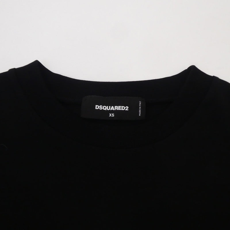 【中古】DSQUARED2 | ディースクエアード ICON NEW GENERATION 長袖Tシャツ S79GC0099 ブラック サイズ:XS