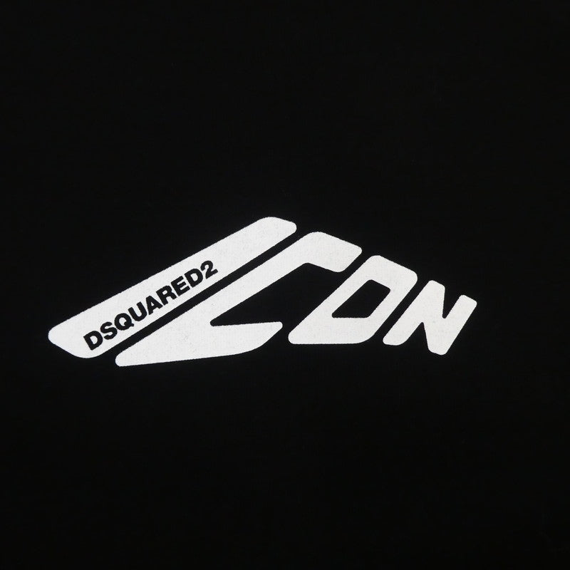 【中古】DSQUARED2 | ディースクエアード ICON NEW GENERATION 長袖Tシャツ S79GC0099 ブラック サイズ:XS