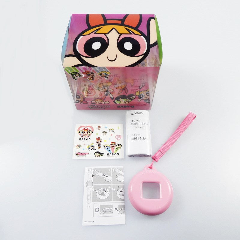 【中古】Baby-G | ベイビージー 腕時計 BGD-10KPP-7JR ×THE POWERPUFF GIRLS 2024S/S ホワイト