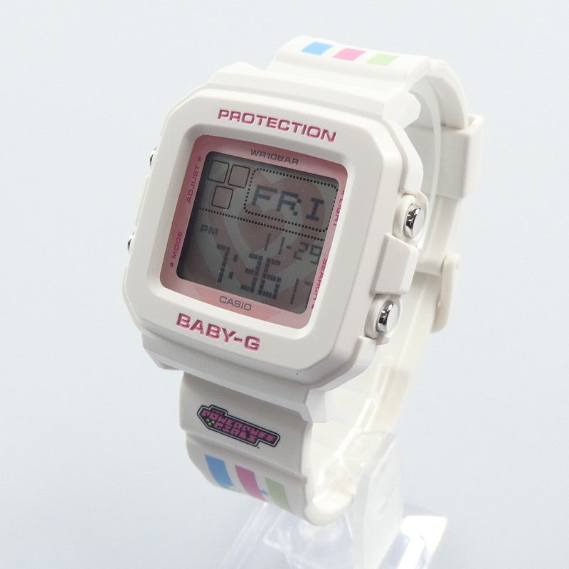 【中古】Baby-G | ベイビージー 腕時計 BGD-10KPP-7JR ×THE POWERPUFF GIRLS 2024S/S ホワイト