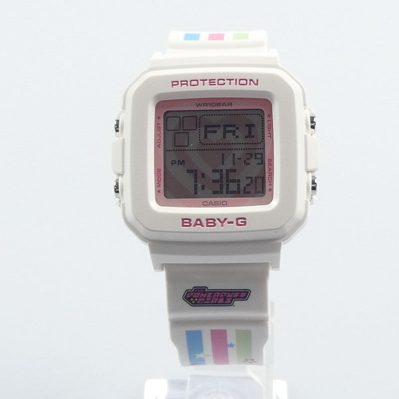 【中古】Baby-G | ベイビージー 腕時計 BGD-10KPP-7JR ×THE POWERPUFF GIRLS 2024S/S ホワイト