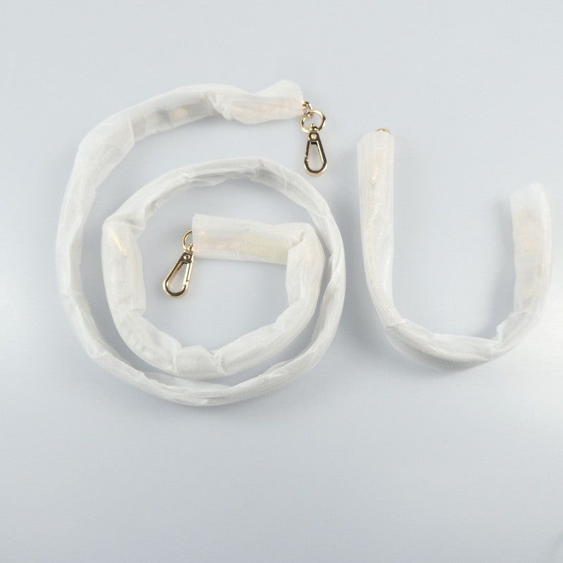 【中古】DIANA | ダイアナ ビジュー×スタッズで華やかに 2WAYミニバッグ ハンドバッグ PE2620 ベージュ