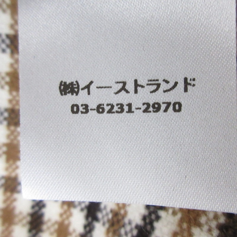 【中古】Palm Angels | パームエンジェルス スナップボタンマイクロチェックサハラオーバーシャツ 長袖シャツ PMES012F23FAB0046010 2023A/W サイズ:48