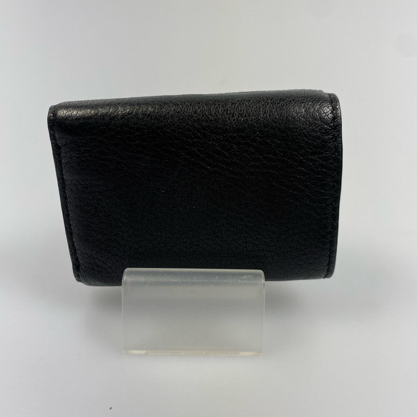 【中古】Michael Kors | マイケルコース MONEY PIECES SM TRIFOLD FLP WLLT 三つ折り財布 32T9GF6E5L ブラック