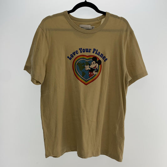 【中古】COACH | コーチ 半袖Tシャツ CH384 ベージュ サイズ:L